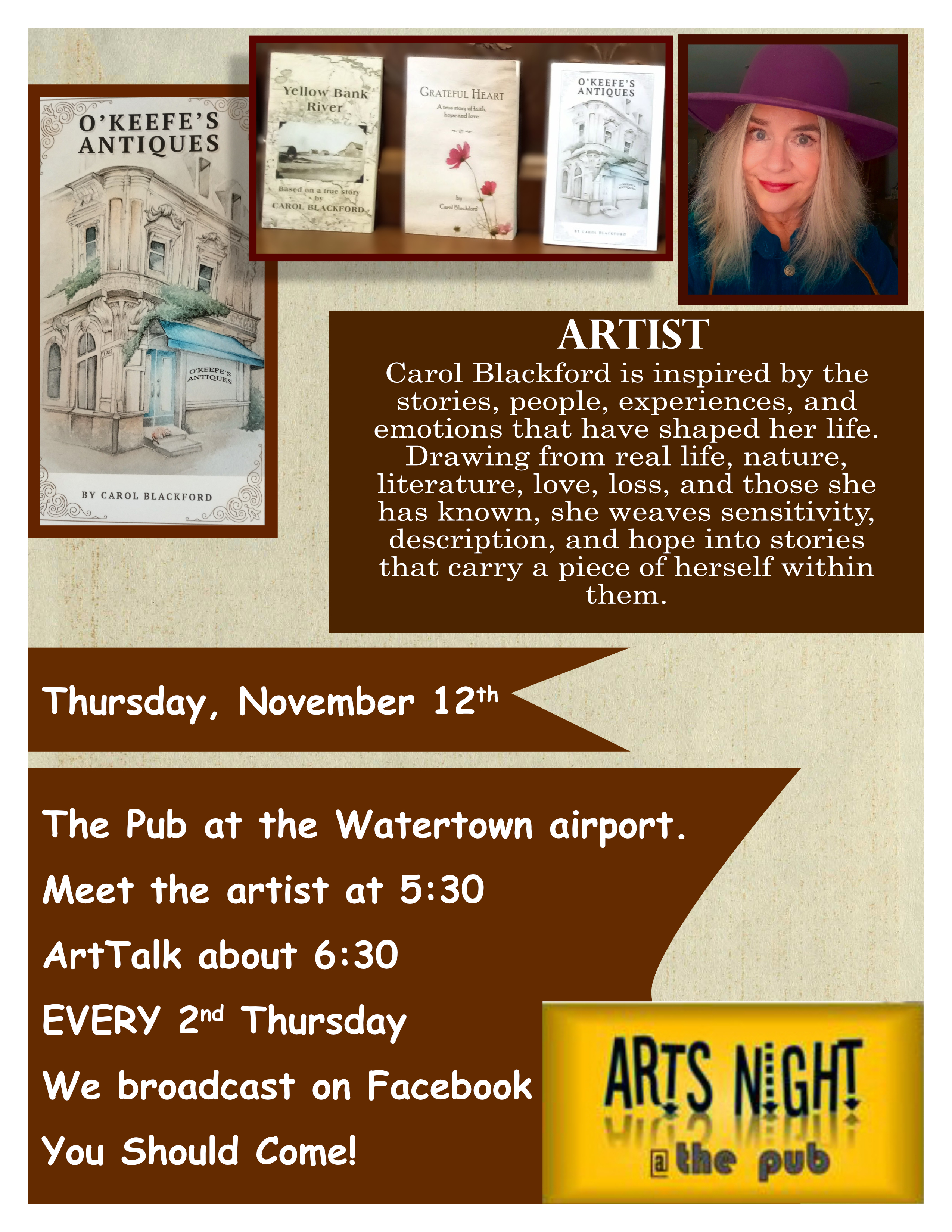 November 2026 Arts Night